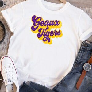 Geaux Tigers Tee (White/New)